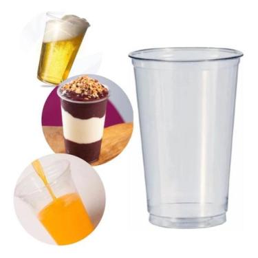 Imagem de Copo Descartável 770ml Chopp PP Liso - 25un - Genérico