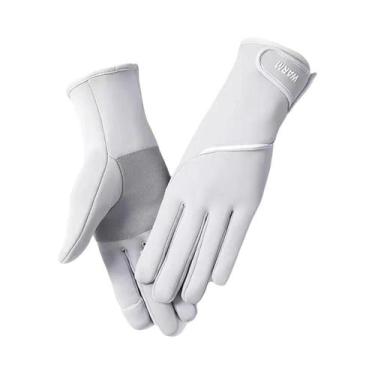 Imagem de Luvas Femininas De Inverno Térmicas Com Forro De Lã, Impermeáveis E Co