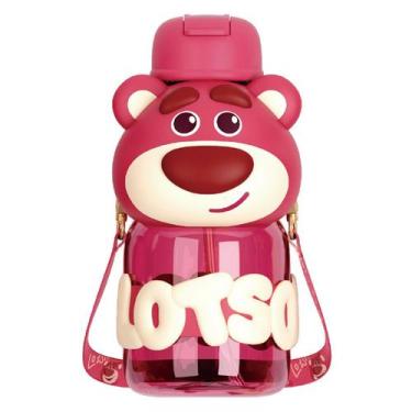 Imagem de Garrafa de Água Infantil Squeeze Lotso Toy Story 850ml Escola Passeio 