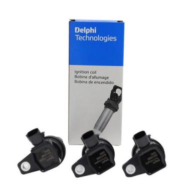 Imagem de Jg 3 Bobinas de Ignição Delphi GN10585 HB20 1.0 - Cód.11210