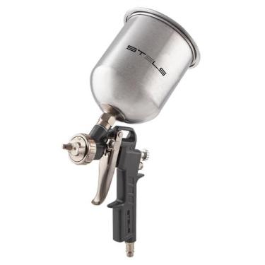 Imagem de Pistola de Pintura Tanque Alto Bicos 1,2-1,5-1,8mm 1000ml Stels
