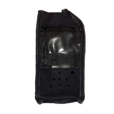Imagem de Capa em Couro para Rádio Motorola Talkabout T-460 com Alça de Apoio - 