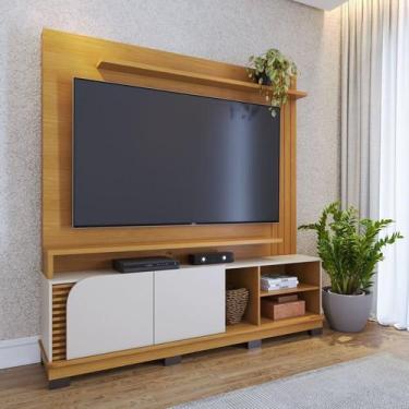 Imagem de Estante para TV e Home Theater até 75 Polegadas 182cmx187cm 2 Portas J