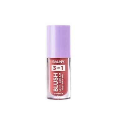 Imagem de Bauny - Blush Líquido Soft Cream 3 em 1 (Cherry Mocha) - 5g