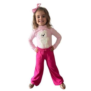 Imagem de Calça Wide Legging Infantil Menina By Gus, Rosa, 04