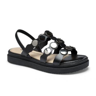 Imagem de Sandália Papete Dakota Y7633 Feminino, Preto, 35