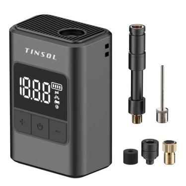 Imagem de Bomba De Ar Portátil Inteligente Sem Fio Mini 120PSI Para Bicicletas, 