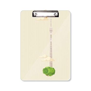 Imagem de Ilustration Russia Landmark National Symbol Prancheta Pasta Bloco de Escrita Placa de Apoio A4