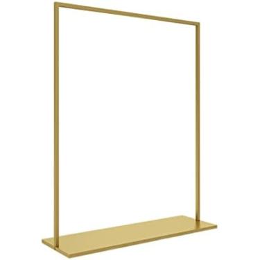 Imagem de Expositor De Roupas, Trilho Para Roupas De Chão, Dourado, Capacidade De Carga Fácil/forte, Adequado Para Lojas De Roupas Femininas/shopping Centers/,Ouro,150 * 160 Cm,Pleasant63