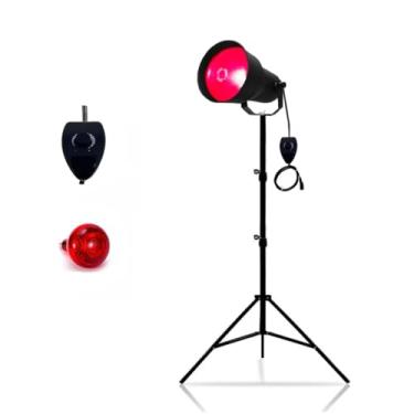 Imagem de Genérico Suporte Fisioterapia com Lâmpada Infravermelho 250W 110v