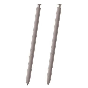 Imagem de Pacote com 2 canetas de reposição S24 Ultra S para Samsung Galaxy S24 Ultra Stylus, sensor de pressão 4096, versão dos EUA, EJ-PS928BYEGUS, sem Bluetooth (cinza claro)