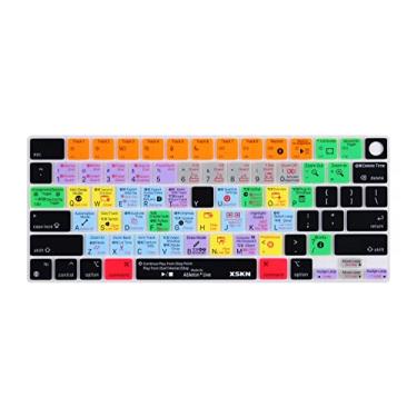 Imagem de XSKN Capa de silicone para teclado Ableton Live Shortcuts Design para Apple M2 Chip MacBook Air 13,6 polegadas com Touch ID (modelo A2681) versão dos EUA