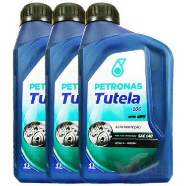 Imagem de 3L Óleo Transmissão Sae 140 Tutela 100 Api Gl-4 Petronas Mineral Lubri