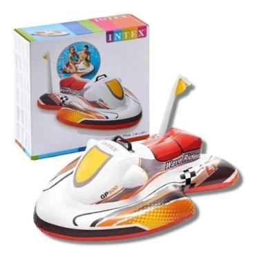 Imagem de Boia bote inflável intex jet ski infantil, Branco