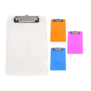 Imagem de Prancheta Plástica 23x15cm Clip Board A5 -PXT-01 - ds, Azul
