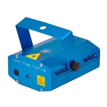 Imagem de Mini Laser Projetor Holografico Iluminação 6 Efeitos Festa - Booglee, 