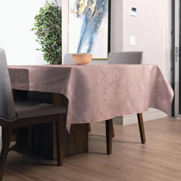 Imagem de Toalha De Mesa Tecido Jacquard Retangular Grande 1,40 X 2,20 - milleni
