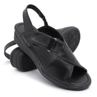 Imagem de Sandália Ortopédica Feminina Confort Para Dores Nos Pés, Inchaço E Dia