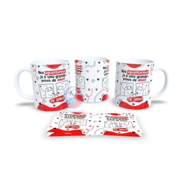 Imagem de Caneca Cerâmica Personalizada Dia dos Namorados / Casal - Modelo 785106