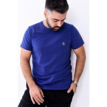 Imagem de Camiseta T-shirt - Rosa Pereira - Azul Marinho, M