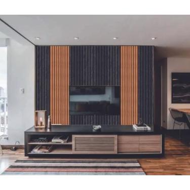 Imagem de Papel de Parede  Marmore e Ripado Tedencia  (folha med. 90x300 cm) - D