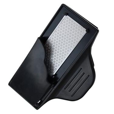 Imagem de 1 moedor de lápis de esboço, apontador de lápis de dupla face, com suporte de clipe de fixação de cavalete para artistas, estudantes, ferramenta de desenho, preto