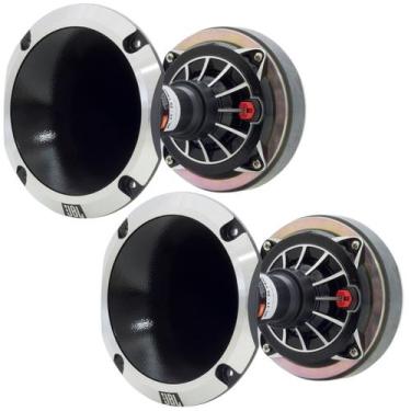 Imagem de Kit 2 Driver Jbl D250 Trio 200w + 2 Corneta Alumínio Hl1125