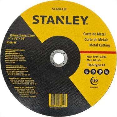 Imagem de Disco Corte Ferro Stanley 9''X1/8''X7/8''