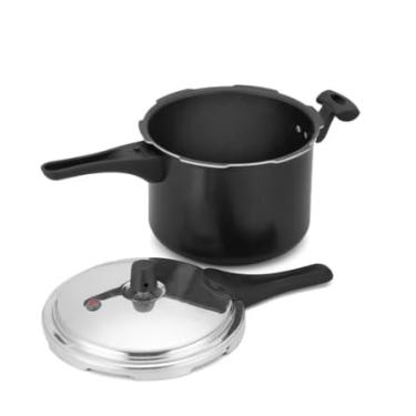 Imagem de Panela De Pressão Antiaderente 4,5 Litros - Fechamento Externo (4,5 Preta Antiaderente)