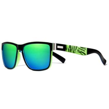 Imagem de Óculos de Sol Masculino Kingseven Esportivo Polarizados UV400, Verde