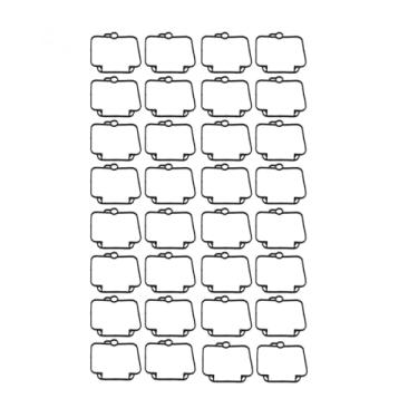 Imagem de Kit de reparo de carburador de motocicleta de borracha compatível com DR350S DR350SE GS500 GS500E GS500F GSX600FU GSX600FU2 GS 500 E (32 peças)