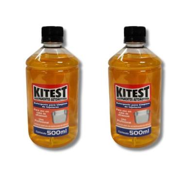Imagem de Kit Com 2 Detergentes para Limpeza Bico Ultrassom 500ml - Kitest