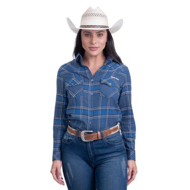 Imagem de CAMISA FEMININA MANGA LONGA TEXAS FARM - DIRECTION - CAF127 - XADREZ-Feminino