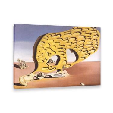 Imagem de Reprodução de pinturas a óleo famosas, O Enigma de Meu Desejo ou Minha Mãe, Impressões em Tela Clássicas Arte de Parede Surrealismo Arte Giclée para Decoração de Casa 50x70 cm Emoldurado