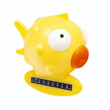 Imagem de Termômetro Água do Banho Bebês Peixinho Amarelo Clingo