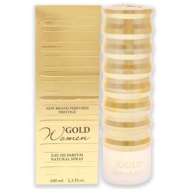 Imagem de Perfume New Brand Perfumes Gold EDP Spray para mulheres 100mL