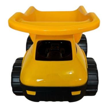 Imagem de Carrinho de Brinquedo - Caminhão Bravus com Caçamba - NoBrand, Amarelo