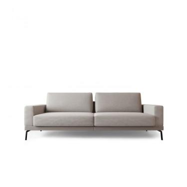 Imagem de Sofa Smart 4 Lugares Bip 260 Neo Mescla Bege e Cinza Claro