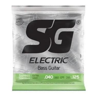 Imagem de Encordoamento Corda 040 Contra-baixo 5 Cordas Sg Light