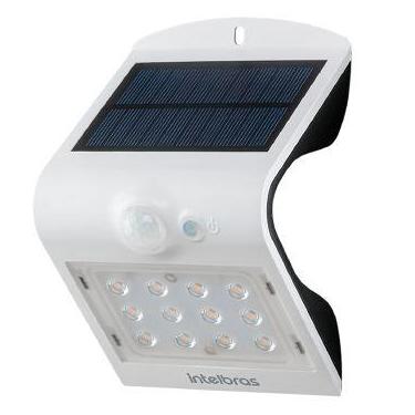Imagem de Luminaria Arandela Solar Intelbras Asi 220 Branca - 4842811 - INTELBRA