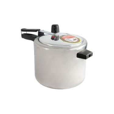 Imagem de Panela de Pressão em Alumínio, 4,5 Litros, 18cm de Diâmetro, Cabo Lateral