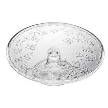 Imagem de LYOR - Prato para Bolo com Pé New Butterfly 30cm x 11,5cm Cristal Ecológico