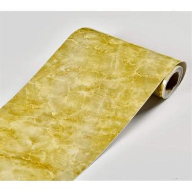 Imagem de Papel De Parede Espelho Ders Para Banheiro Peel And Stick Classroom Bulletin Board Ders Boho Paper For Classroom Trim Sets Cobblestone, Yellow Gold, 10 X 1000cm