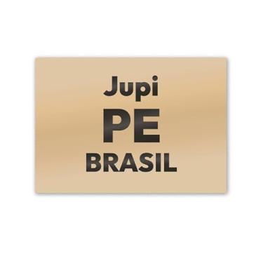 Imagem de Imã de Geladeira Jupi Pernambuco MDF 8cm x 5cm para Cidade