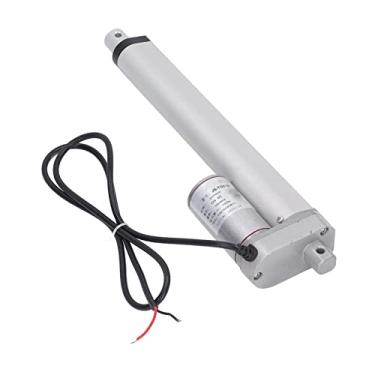 Imagem de Xixian Atuador Elétrico Mini Linear 750n, 200mm 12V Branco, para Levantamento de sofá de Cama Elétrica, Industrial, (Atuador com controle remoto do controlador)