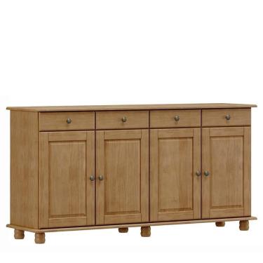 Imagem de Balcão Aparador Rubi 4 Portas E 4 Gavetas Freijó - Finestra Móveis Freijó