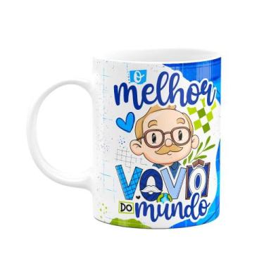 Imagem de Caneca dos Avós Cartoon - O melhor vovô do mundo - M3 - JPS INFO