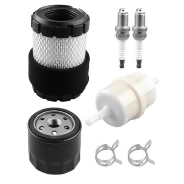 Imagem de Kit de ajuste de filtro de 2 peças 99969-6763 compatível com Kawasaki FT730V EFI FT651V FT691V FT730V 4 tempos de substituição para cortador de grama 11029-0034