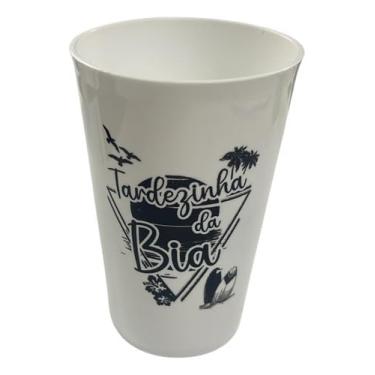 Imagem de Kit 50 Copos Ecológicos Personalizados 200ml – Reutilizáveis para Festas e Eventos (Branco)