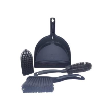 Imagem de Kit Limpeza Completo Multiuso Escova Pá Vassourinha Limpador